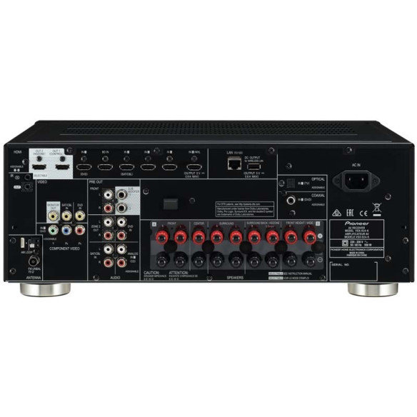 Pioneer VSX-924 - Ampli Home Cinéma 7.2 - Noir ou Silver
