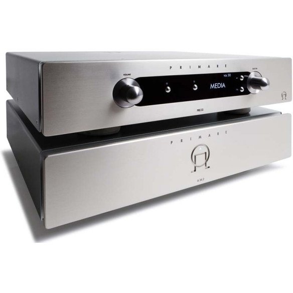Primare PRE32 + A34.2 - Ensemble Préampli + Ampli - Noir ou Titane