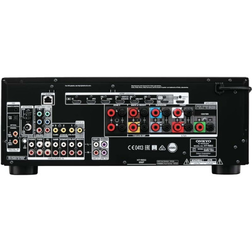 Onkyo HT-S7705 - Pack Ampli & Enceintes 5.1.2 Dolby Atmos - Noir