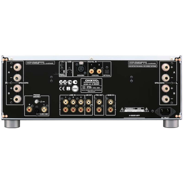 Onkyo A-9000R - Ampli Stéréo bypass Noir ou Silver
