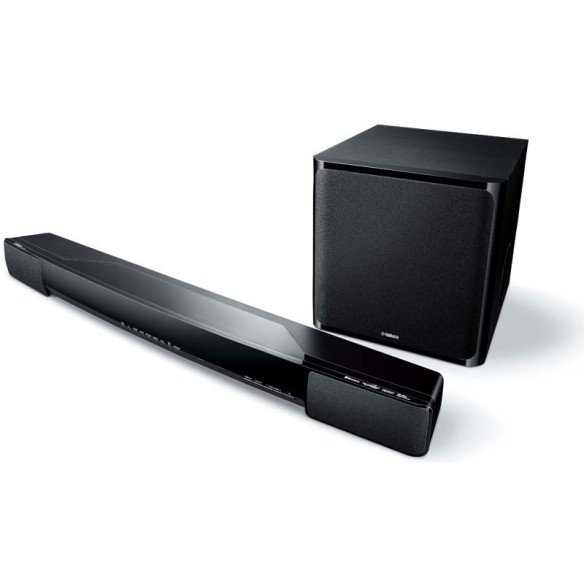 Yamaha YAS-203 - Barre de son bluetooth avec caisson sans fil Noir ou Blanc