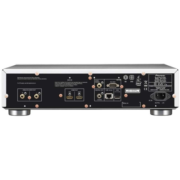 Pioneer BDP-LX58 - Platine Blu-ray 3D & 4K - Lecteur Réseau - Noir ou Silver