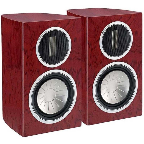 Monitor Audio GX50 - Enceintes Bibliothèques - Noir Laqué, Blanc Laqué, Dark Walnut, Bubinga ou Ebony