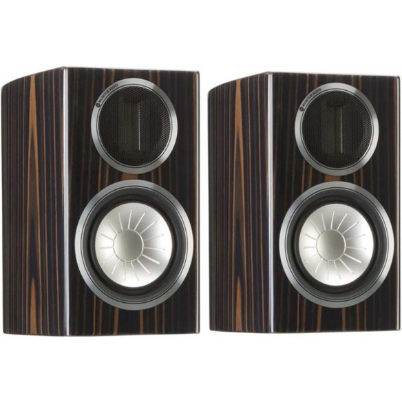 Monitor Audio GX50 - Enceintes Bibliothèques - Noir Laqué, Blanc Laqué, Dark Walnut, Bubinga ou Ebony