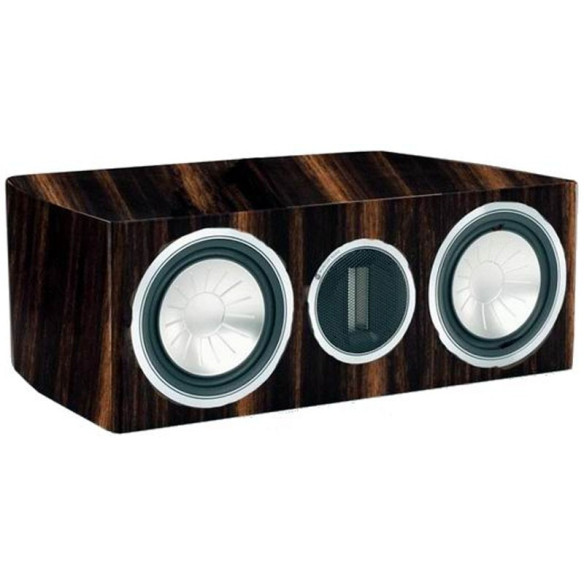 Monitor Audio GXC150 - Enceinte Centrale - Noir Laqué, Blanc Laqué, Dark Walnut, Bubinga ou Ebony