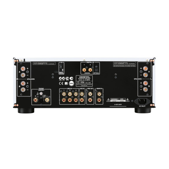 ONKYO A-9070 - Ampli hifi stéréo 2x140W silver ou black (A9070)
