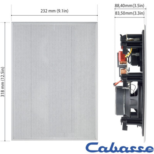 Cabasse Antigua IW - Enceintes encastrables murale In Wall La paire