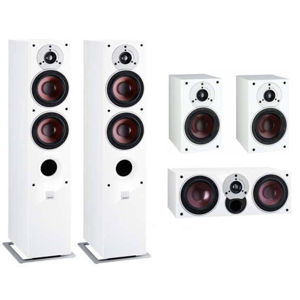 Pack 5.1 Dali ZENSOR - Zensor 7 + Vokal + Zensor 1 + SUB E12F Blanc