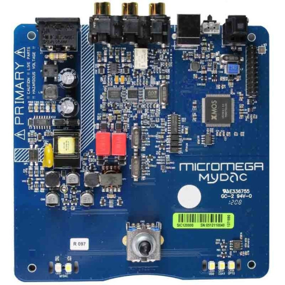 Micromega MyDac - DAC Numérique Analogique - Noir ou Blanc