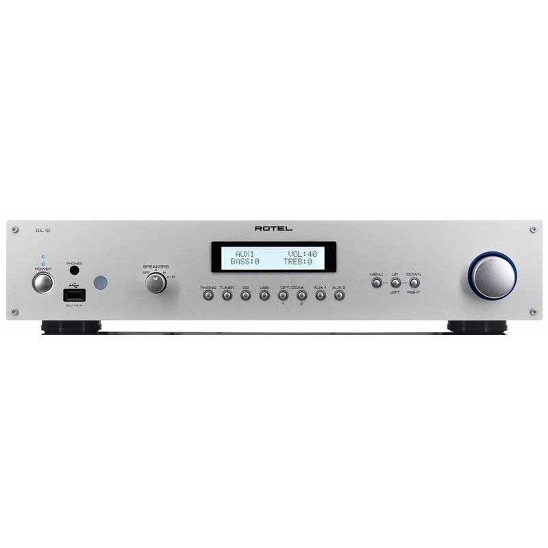 Rotel RA12 Ampli Stéréo Noir ou Silver