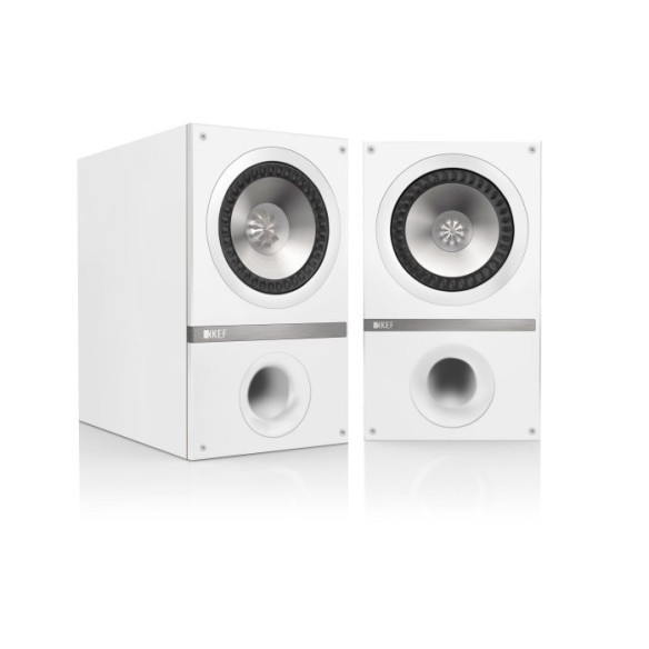 KEF Q300 - Enceintes bibliothèques Blanc, Noir ou Noyer