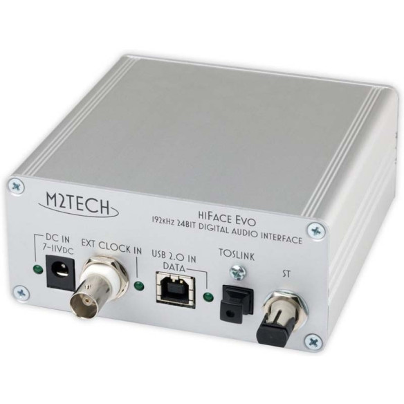 M2tech HiFace EVO - DAC Audio USB - Silver