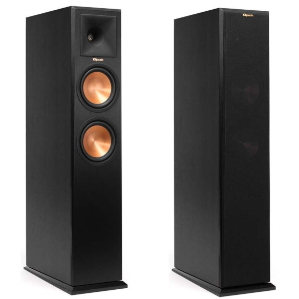 Klipsch RP-260F - Enceintes Colonnes - Bois Noir ou Laqué noir