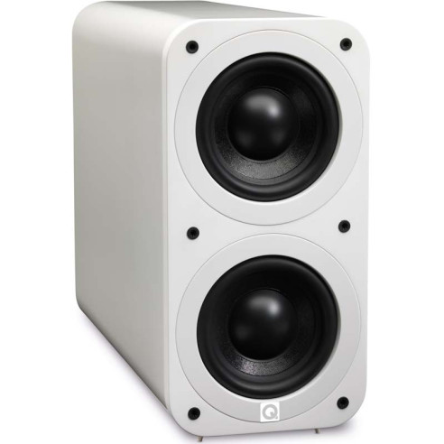 Q Acoustics 3070S - Caisson de basses Graphite Mat, Noyer, Cuir Noir, Laqué Blanc ou Noir