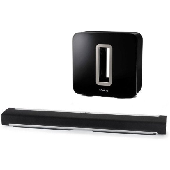 Sonos PLAYBAR + SUB - Pack Sonos PLAYBAR avec Sonos Sub - Noir