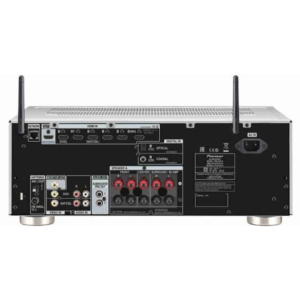 Pioneer VSX-830 - Ampli Home Cinéma 5.2 - Noir ou Silver