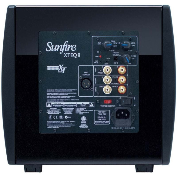 Sunfire XTEQ8 - Caisson De Basses - Laqué Noir