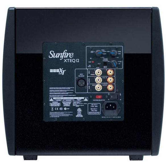 Sunfire XTEQ12 - Caisson de basses Calibration automatique