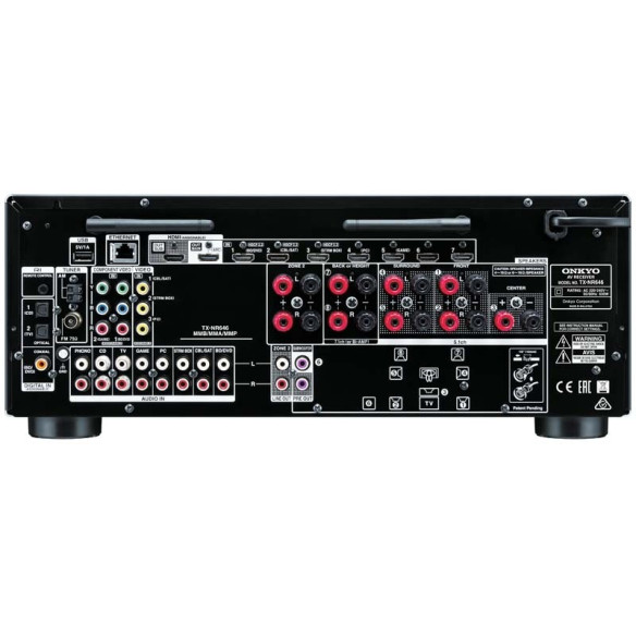 Onkyo TX-NR646 - Ampli Home Cinéma - Noir ou Silver