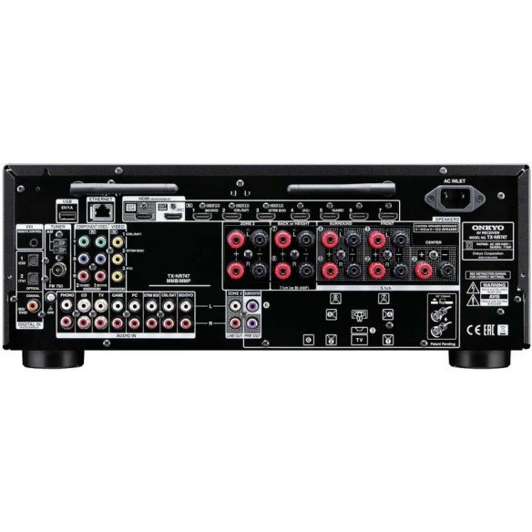 Onkyo TX-NR747 - Ampli Home Cinéma - Noir ou Silver