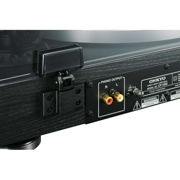 Onkyo CP-1050 - Platine Vinyle - Bois Noir