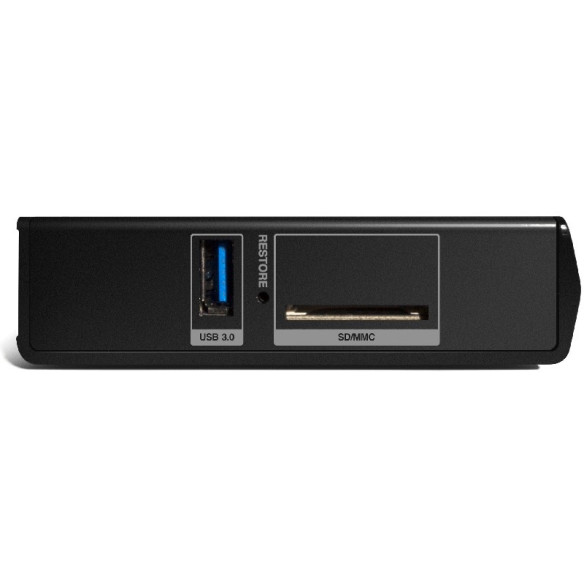 Zappiti Player 4k Mini - Lecteur Multimédia UHD & Full HD 3D - Noir