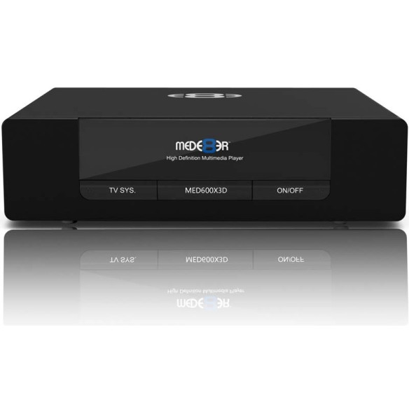 Mede8er MED600X3D - Passerelle Multimédia - Noir