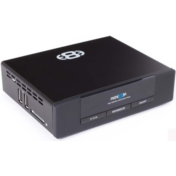 Mede8er MED600X3D - Passerelle Multimédia - Noir