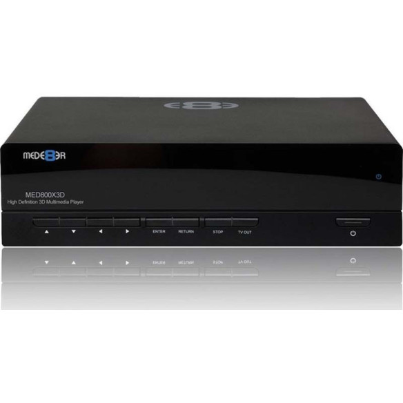 Mede8er MED800X3D - Serveur Multimédia - Noir
