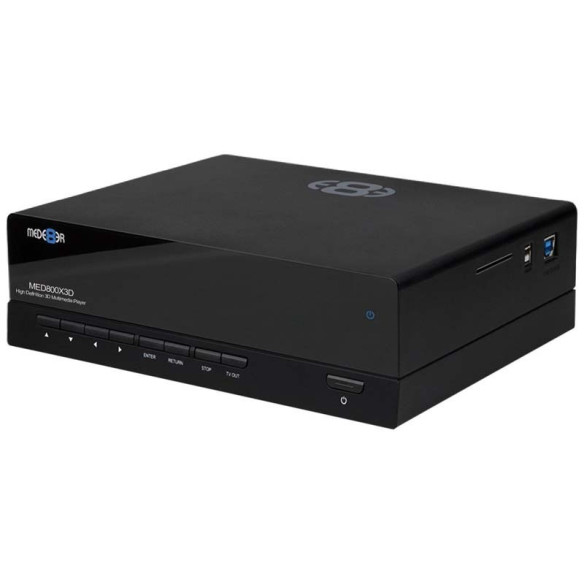Mede8er MED800X3D - Serveur Multimédia - Noir
