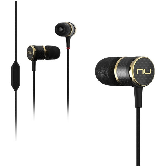 Nuforce NE800M - Casque Intra-Auriculaire - Carbone / Or