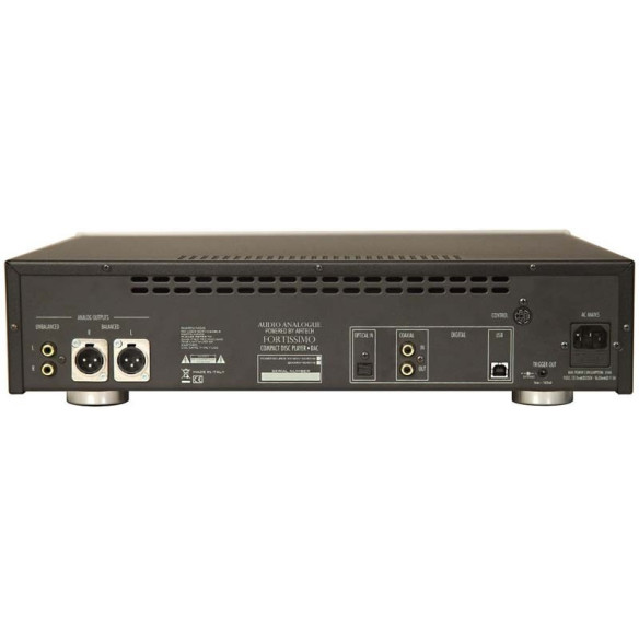 Audio Analogue Fortissimo CD Airtech - Lecteur CD Noir ou Silver