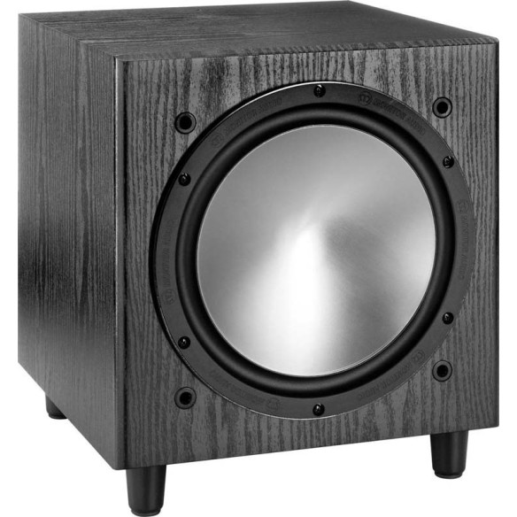 Monitor Audio Bronze W10 - Caisson de Basses - Bois Noir, Blanc, Noyer ou Rosenut
