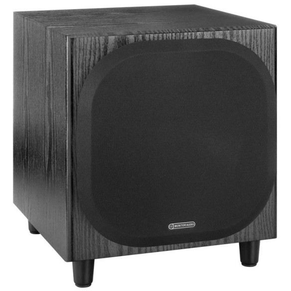 Monitor Audio Bronze W10 - Caisson de Basses - Bois Noir, Blanc, Noyer ou Rosenut