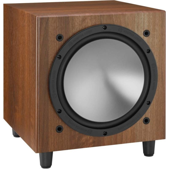 Monitor Audio Bronze W10 - Caisson de Basses - Bois Noir, Blanc, Noyer ou Rosenut