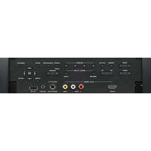 Yamaha RX-A1050 - Ampli Home Cinéma - Noir ou Titane