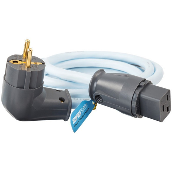 Supra LoRad 2.5 MK2 4m - Câble secteur IEC 3x 2,5mm² sous blister monté en usine