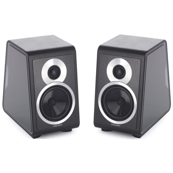 Sonus Faber Chameleon B - Enceintes bibliothèques Noir, Blanc, Rouge, Orange, Gris ou Bleu Métal, Noyer