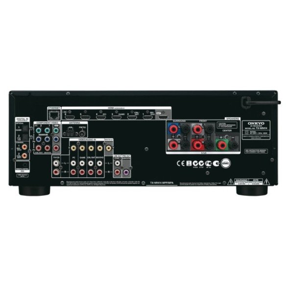 Onkyo TX-NR414 - Ampli Home Cinema black ou silver Onkyo 414