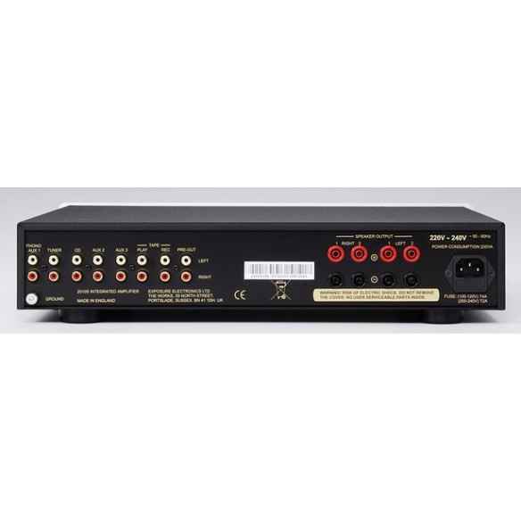 EXPOSURE 2010S2 - Amplificateur intégré stéréo Silver ou Noir