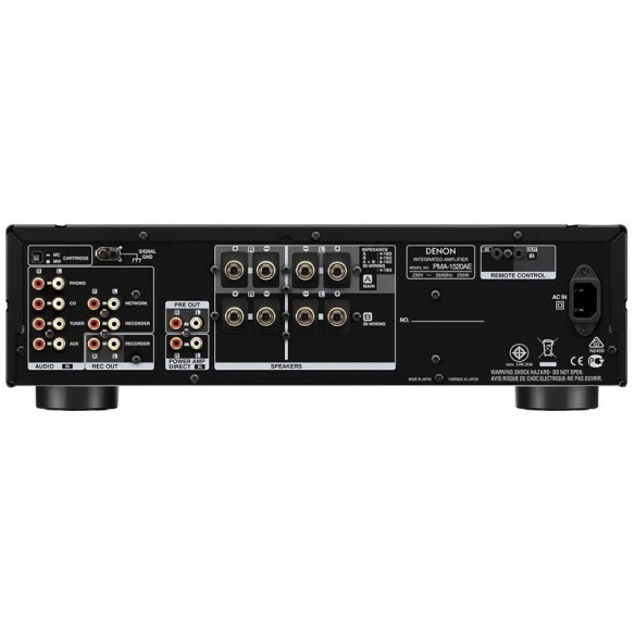 Denon PMA-1520AE - Ampli Stéréo - Noir ou Silver