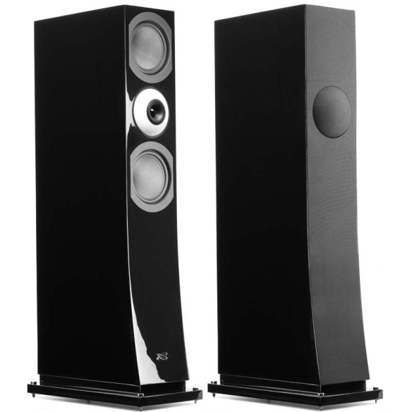 Cabasse Pacific 3 - Enceintes colonnes - Laquée noire, Acajou Brillant ou Merisier brillant