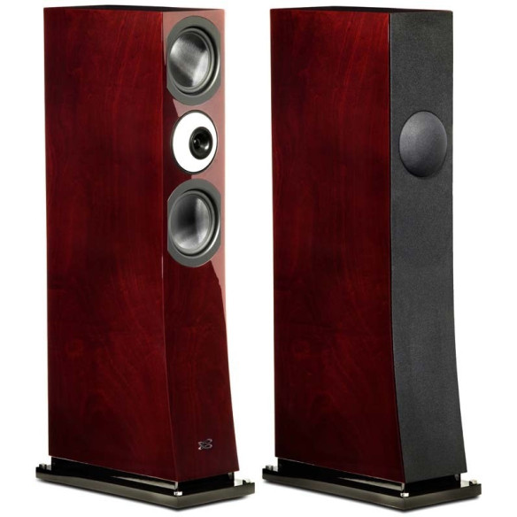 Cabasse Pacific 3 - Enceintes colonnes - Laquée noire, Acajou Brillant ou Merisier brillant