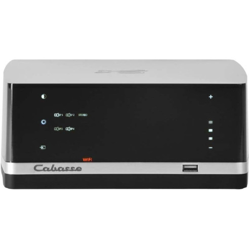 Cabasse Stream AMP 100 - Ampli Stéréo DLNA - Noir