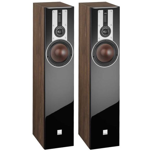 Dali Opticon 5 - Enceintes Colonnes - Bois Noir, Blanc Satiné ou Noyer