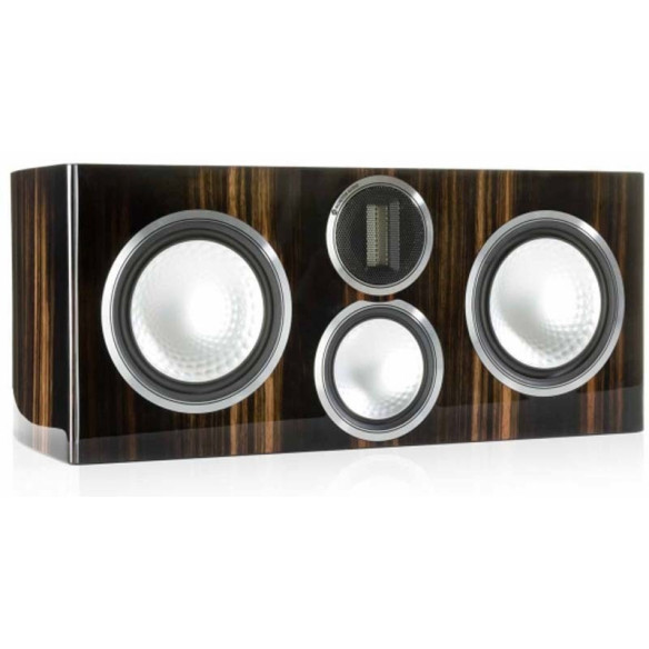 Monitor Audio Gold C350 - Enceinte Centrale - Laqué Noir, Laqué Blanc, Noyer ou Ebony