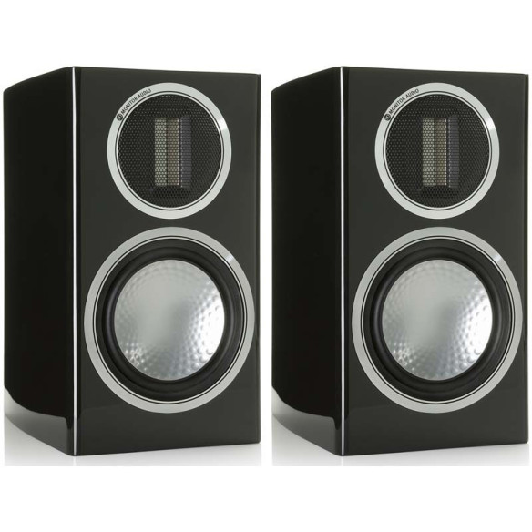 Monitor Audio Gold 100 - Enceintes Bibliothèques - Laqué Noir, Laqué Blanc, Noyer ou Ebony