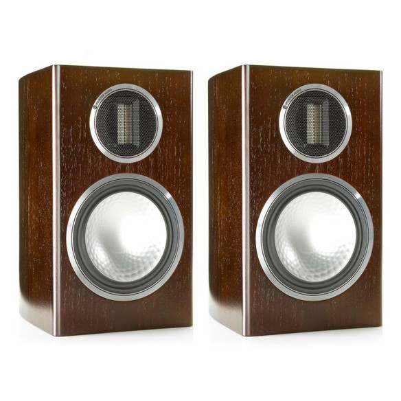 Monitor Audio Gold 100 - Enceintes Bibliothèques - Laqué Noir, Laqué Blanc, Noyer ou Ebony