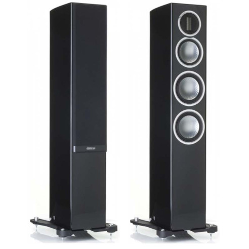 Monitor Audio Gold 200 - Enceintes Colonnes - Laqué Noir, Laqué Blanc, Noyer ou Ebony