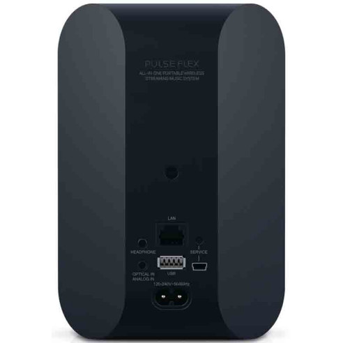 Bluesound Pulse Flex - Enceinte Sans Fil Compacte - Noir ou Blanc